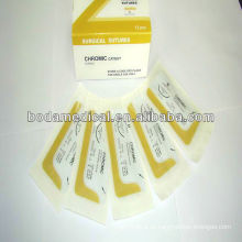 Absorbible catgut sutures fabricante